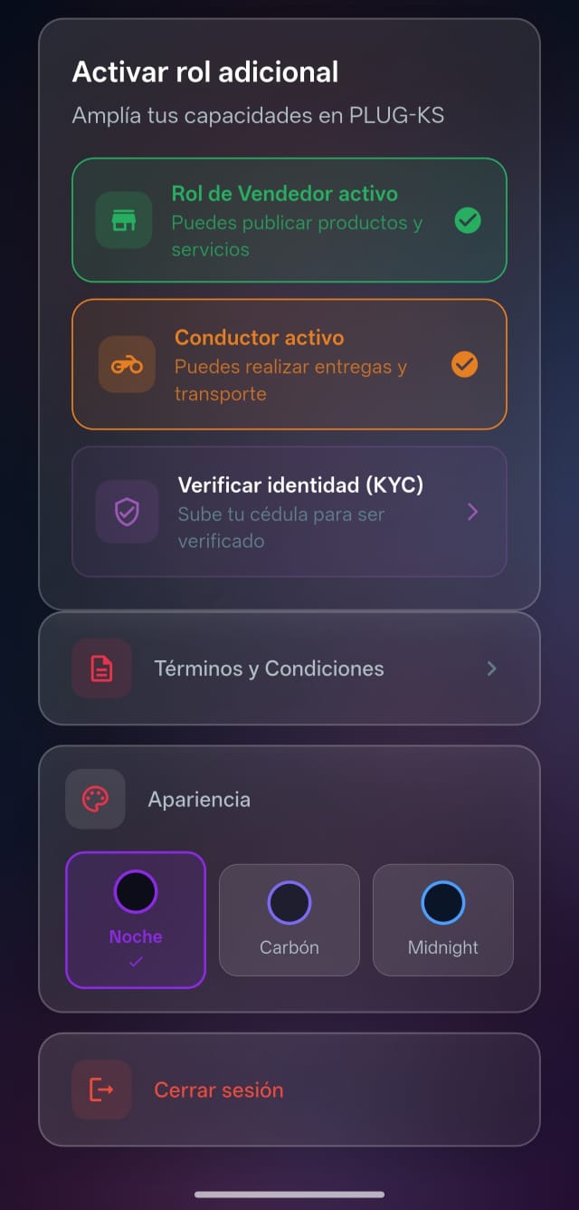 Activar rol de vendedor