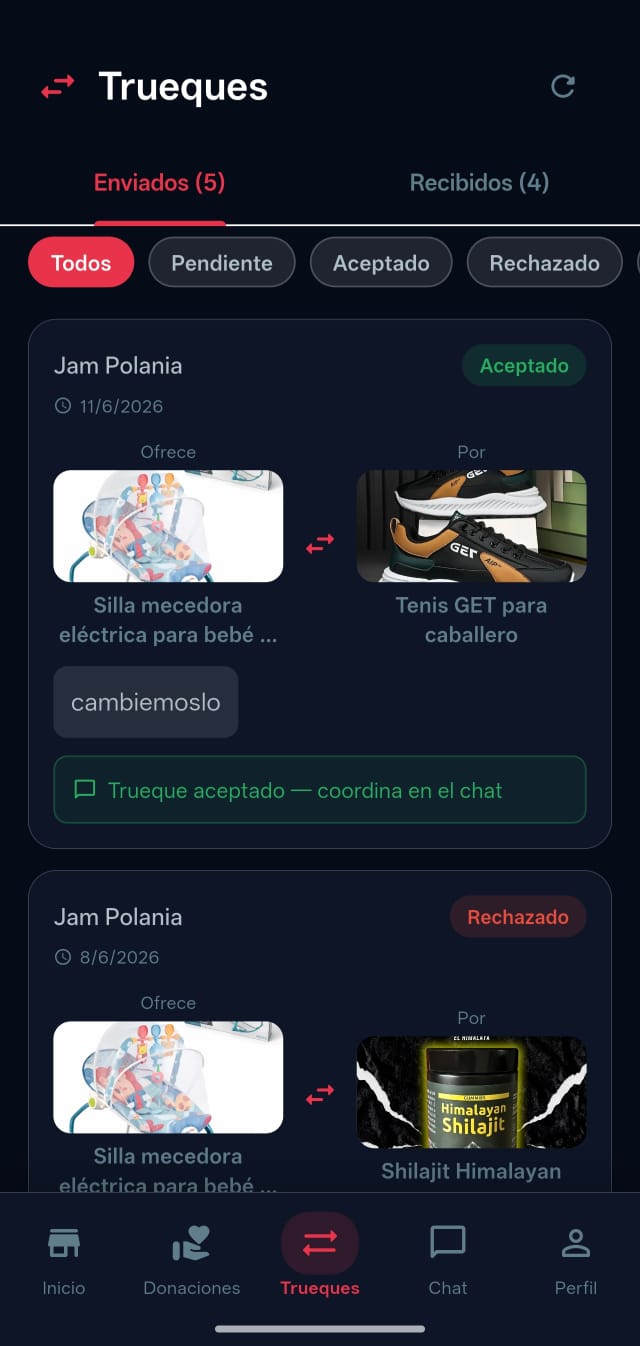 Pantalla de trueques PLUG-KS