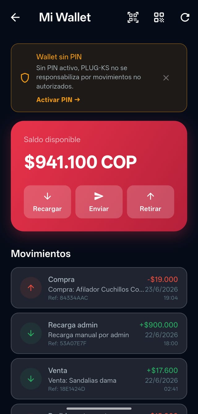 Mi Wallet PLUG-KS